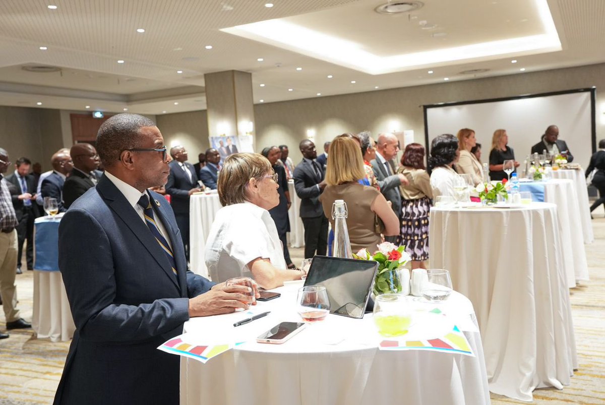 lrudasingwa's tweet photo. This year marks 60 fruitful years of partnership between @UNZambia and the Government of Zambia. I am pleased to connect with and celebrate  #UNDay2024 and #ZambiaAt60 alongside @HonElvisNkandu &amp; @MutaliBeatrice, recommitting ourselves to furthering #SustainableDevelopment in 🇿🇲 https://t.co/TTNha8oQgy