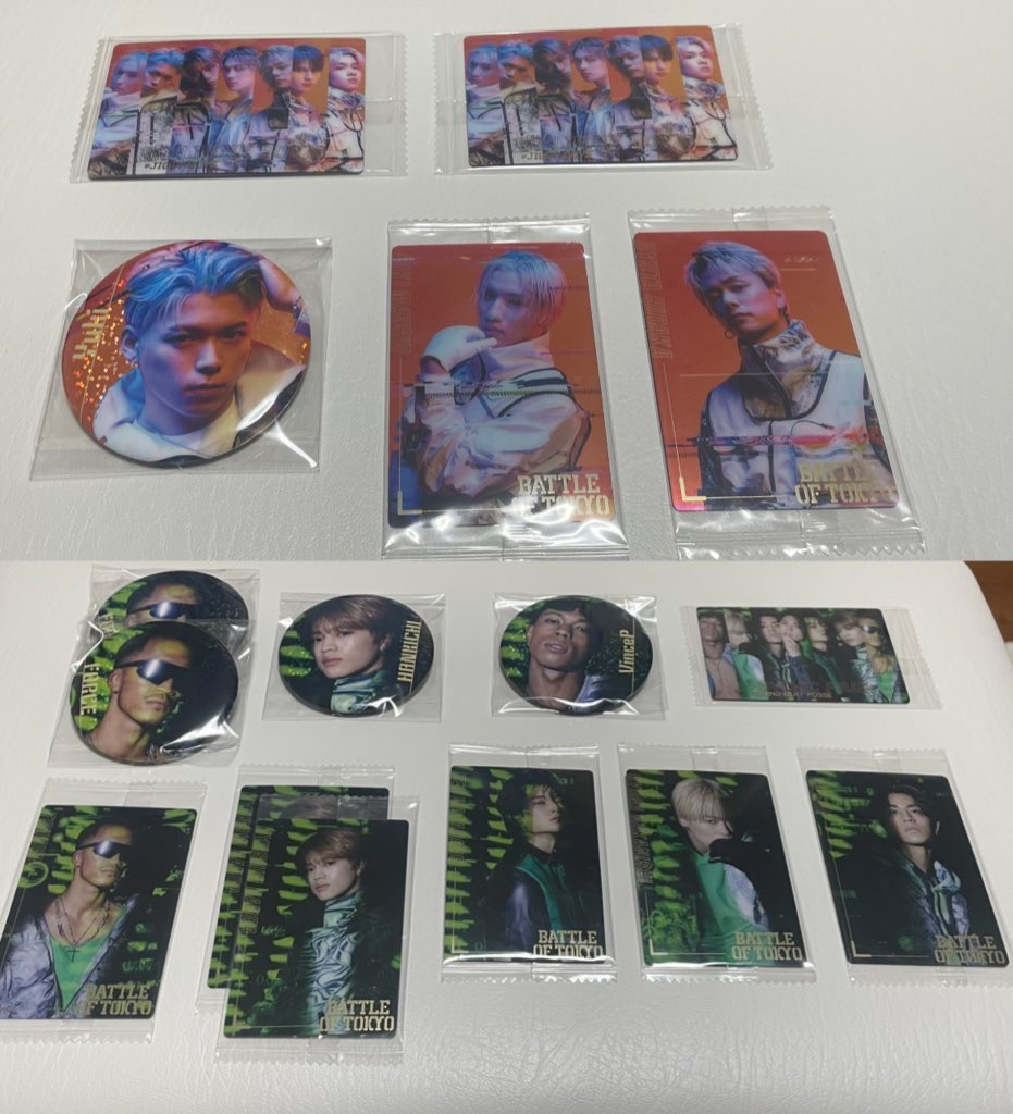___umx9's tweet photo. BATTLE OF TOKYO BOT グッズ交換買取

譲）1.2.3枚目の画像

求）買取または八木・中島 過去グッズ

郵送⭕️ アプリでの取引⭕️
心当たりのある方はリプお待ちしております。
買取の値段も提示お願いします。

#BOT #ファンタグッズ交換 https://t.co/ojg6lvXdl3