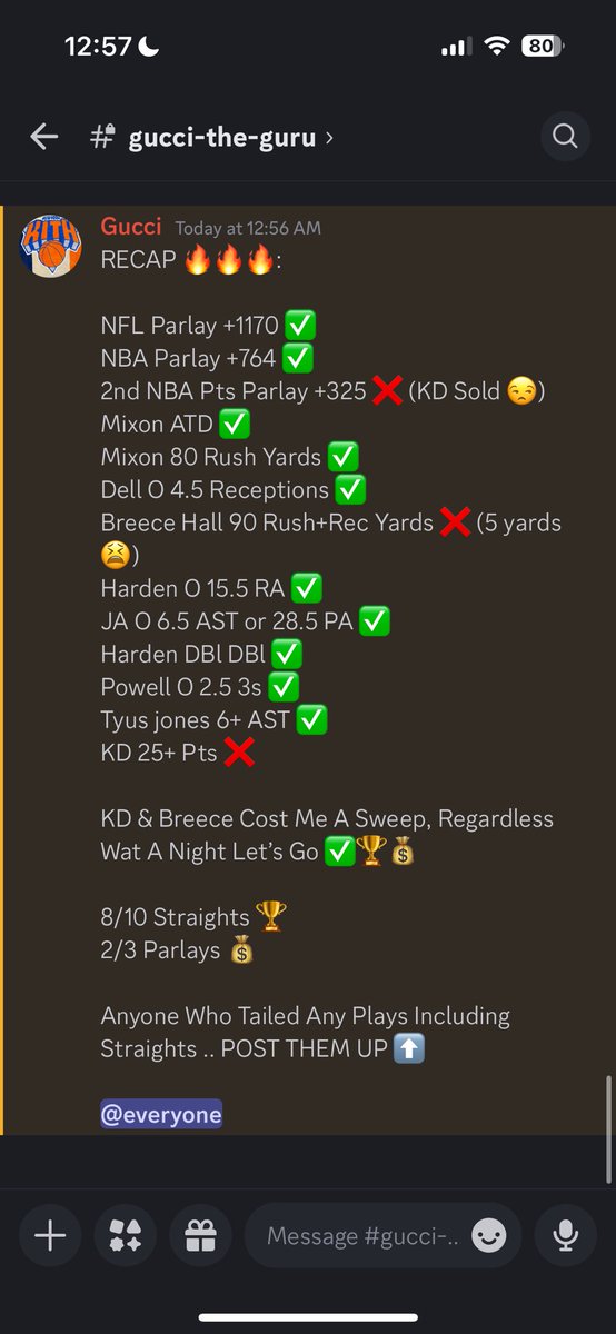 chattylocks's tweet photo. Part 2 … 
Sheeesh 

Ran it up in the discord !! 💰✅🏆 https://t.co/6LhdVYOLap