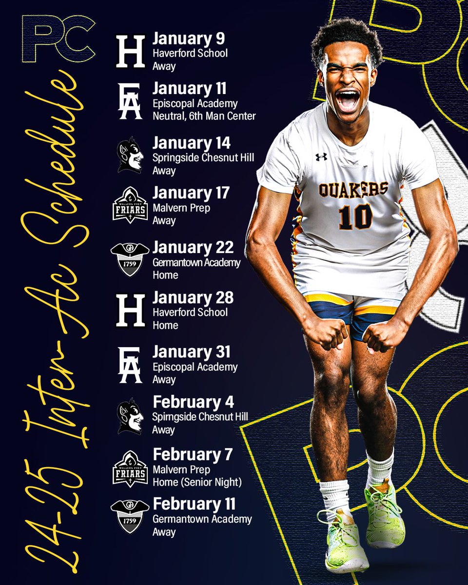 24-25 Season Schedule #C2T💛💙