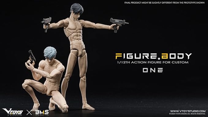 ✨【VTOYS X BMS1/12男性超可動フィギュア予約販売開始】✨—— 今回の