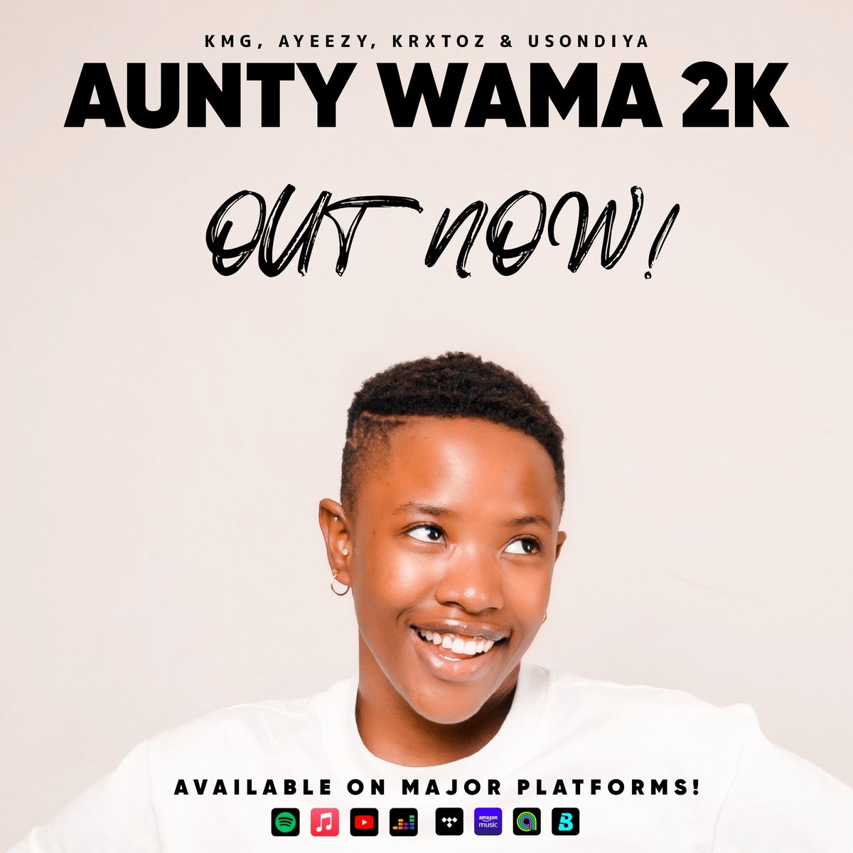Ladies and gentlemen we finally present to you our new anticipated song, "Aunty Wama 2K" featuring Krxtoz, Ayeezy &amp; Usondiya. A song dedicated to <a href="/auntywama2000/">Sine Nene</a> 🩵❤️🔥😍👏🏿

Listen Here:
song.link/s/4LjxCn6XpFEU…

Engineered &amp; Produced by Krxtoz
Artwork by Ayeezy  

#AuntyWama2K
