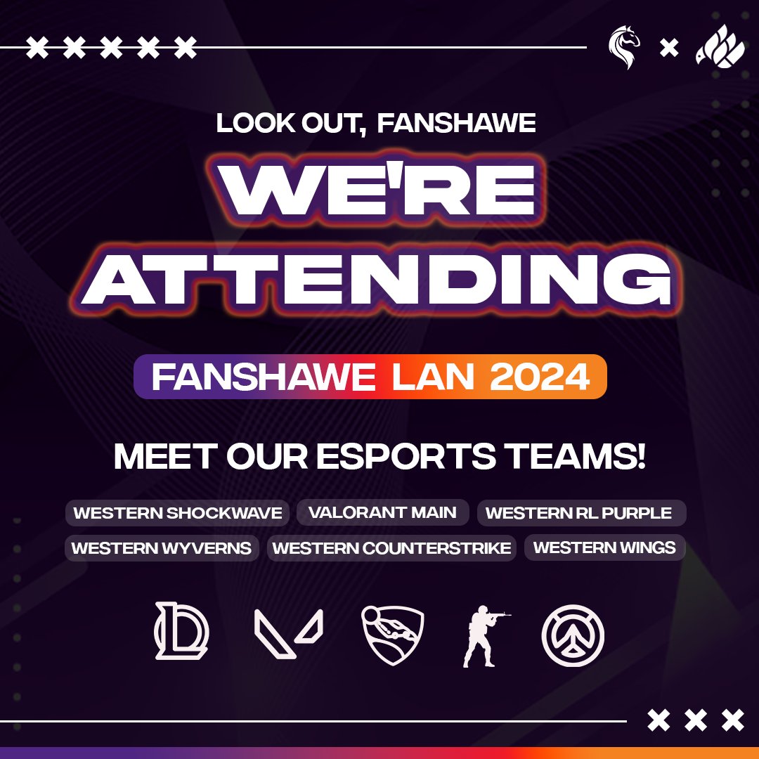 🚨 ATTEND A FREE LIVE IN-PERSON ESPORTS LAN EVENT THIS SATURDAY AT FANSHAWE!! VAL, CS, LEAGUE, OVERWATCH! 

Twitch.tv/fanshawefuel 

⏰11:00AM start time, likely to go until 10:00PM! 
🗓️THIS Saturday, November 2nd 
📫Forwell Hall, 1001 Fanshawe College Blvd or on Twitch