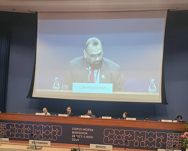 Lelise_Neme's tweet photo. #Ethiopia is attending the #COP13 and #MOP36 combined meeting in Bangkok, Thailand. This important event will focus on addressing global environmental challenges, including ozone layer depletion.  #EnvironmentalProtection
#CleanEthiopia 
#BeatPollution https://t.co/2CgaraInSR