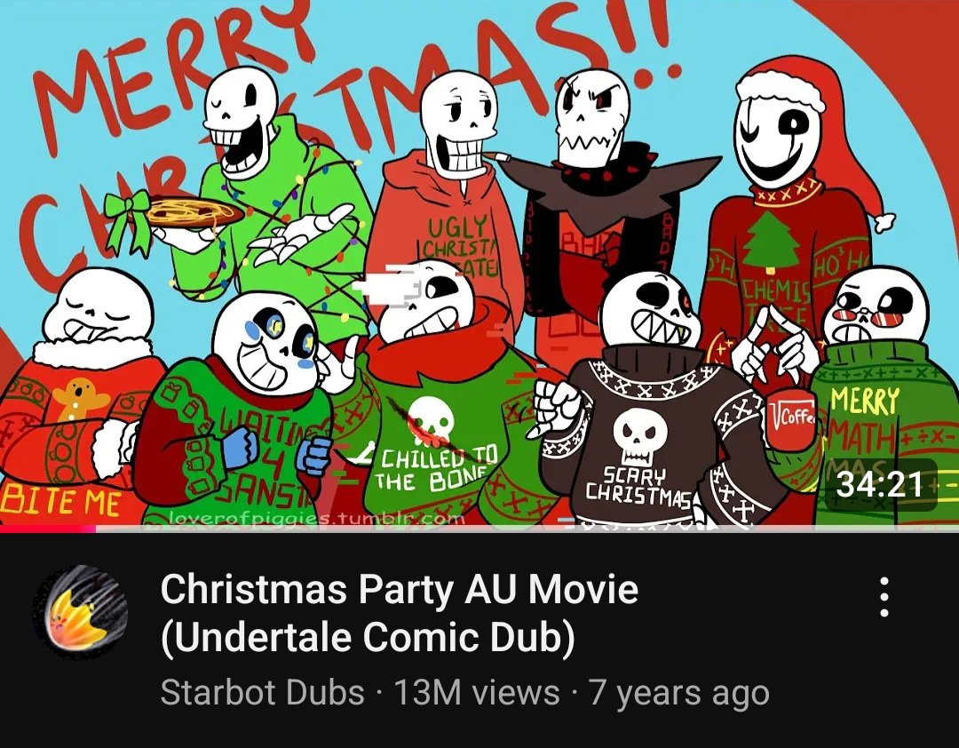 it's defrosting
#undertale #christmaspartyau