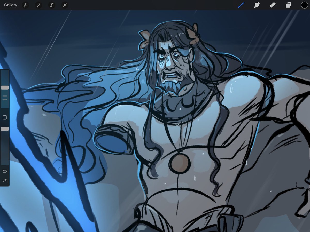 IllustratorNeal's tweet image. I have a convention to prep for…but this key frame illustration was so important for me to do for SOME reason