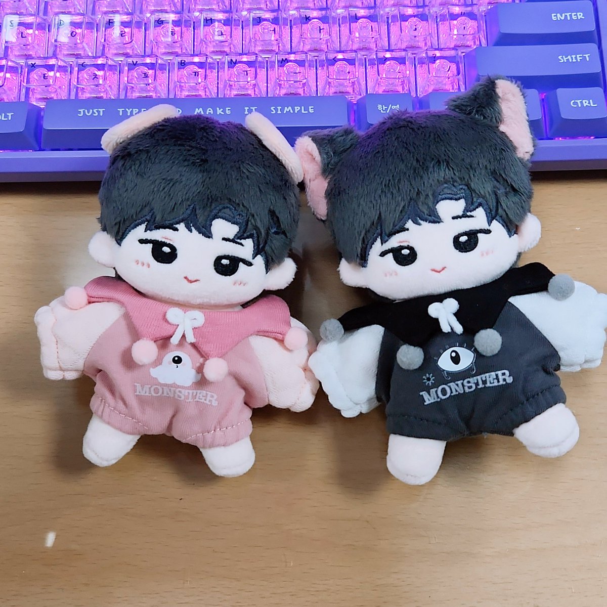 vvonvvooo's tweet photo. 드디어 영접한 들깨어눙이 쌍둥이👬🏻
공구 감사합니다💜 @lanlanlan_go

#원우인형 #들깨어눙이 https://t.co/7kSHgzpOIL