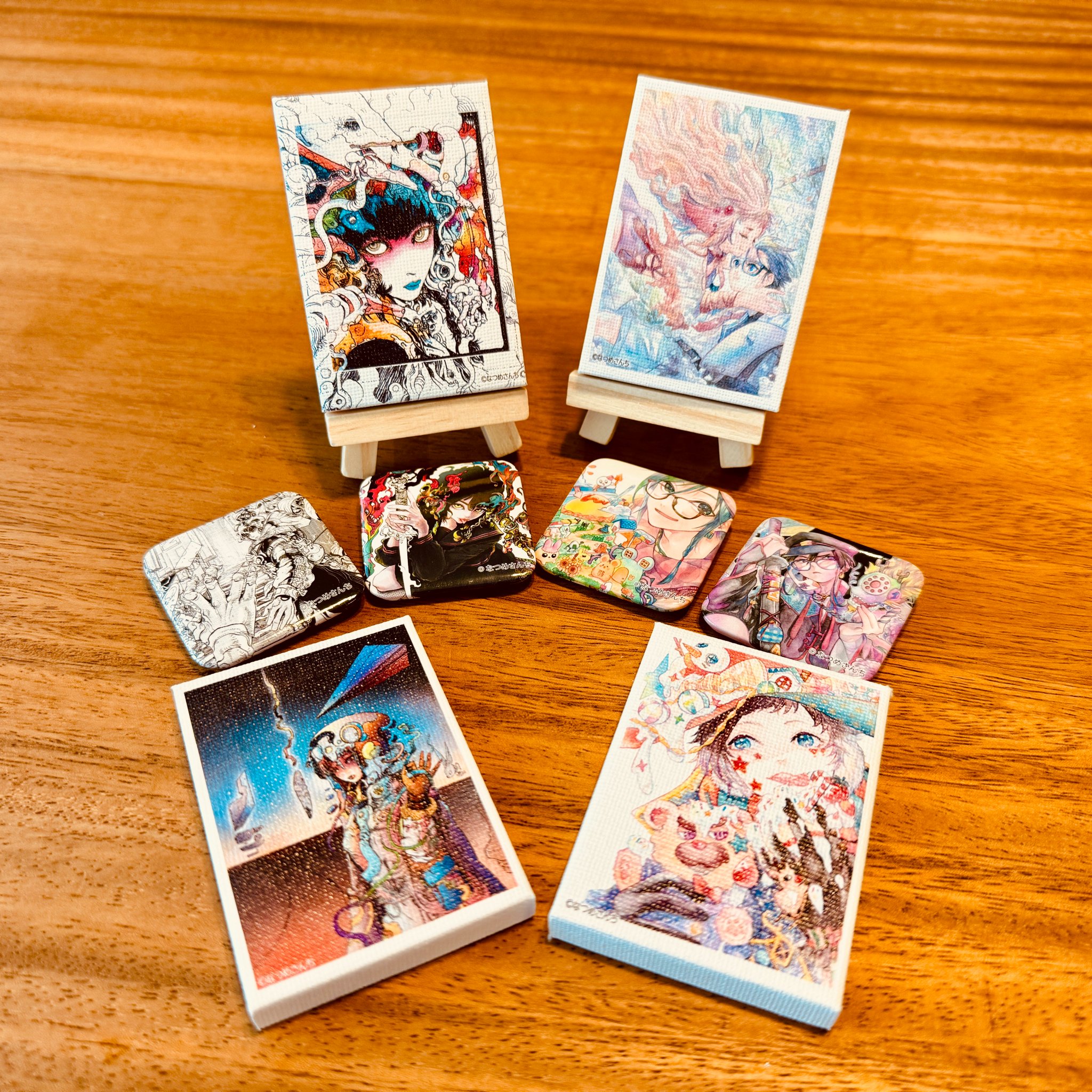 なつめさんち キャンバス なつめさんち キャンバスプリント「GENLINES」 | マイナビブックス