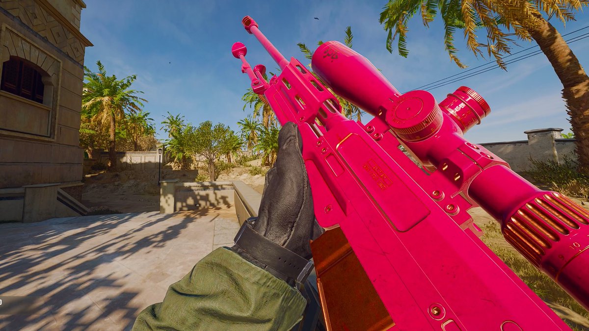 WHOH's tweet photo. If you combine the Onyx Echo LR 7.62 blueprint you get from the campaign with mastery or select camos they turn into One Trick, Obsidian and Bold Color camos! #BO6 More below 👇 https://t.co/LERXqNfRQA