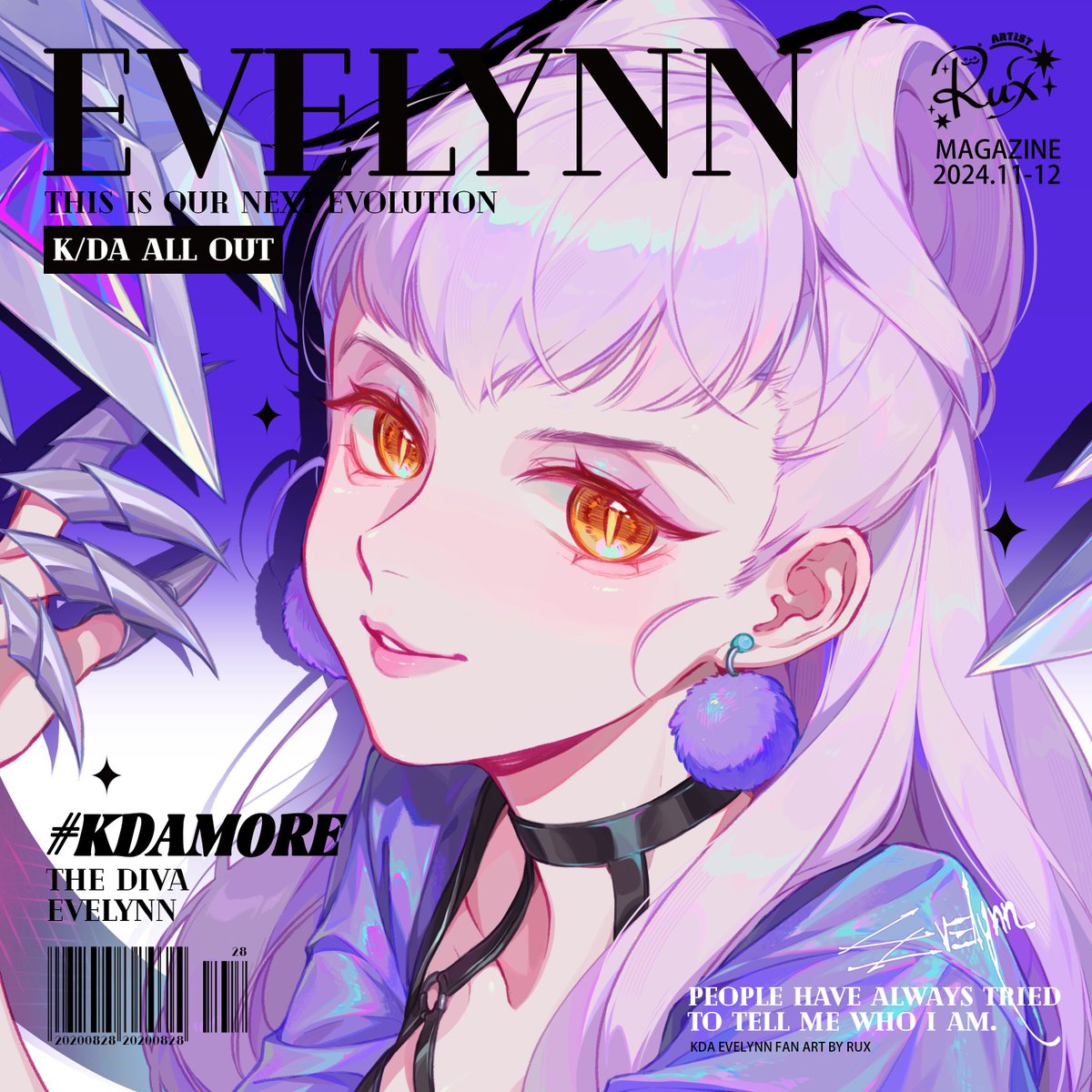 Rux0209's tweet image. #KDA #Evelynn #LeagueOfLegends #LeagueOfLegendsFanArt