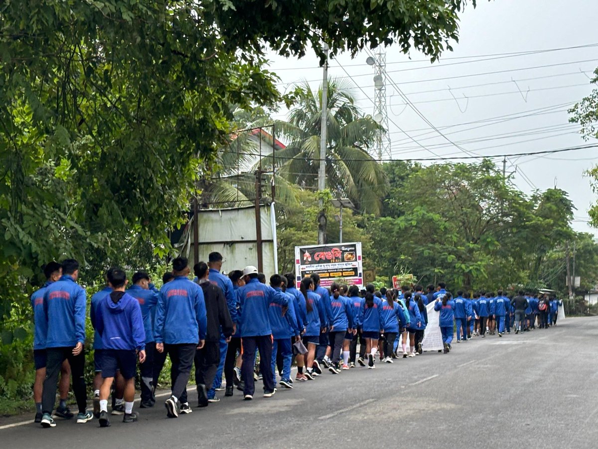 CSPESDU17092009's tweet photo. #VisilanceAwarnessWeek2024 Centre for Studies in Physical Education and Sports, Dibrugarh University organized an Vigilance Awareness Rally on 31.10.2024 @DibruUniv
@ncteDelhi
@CVCIndia https://t.co/K8i9JGbYK1