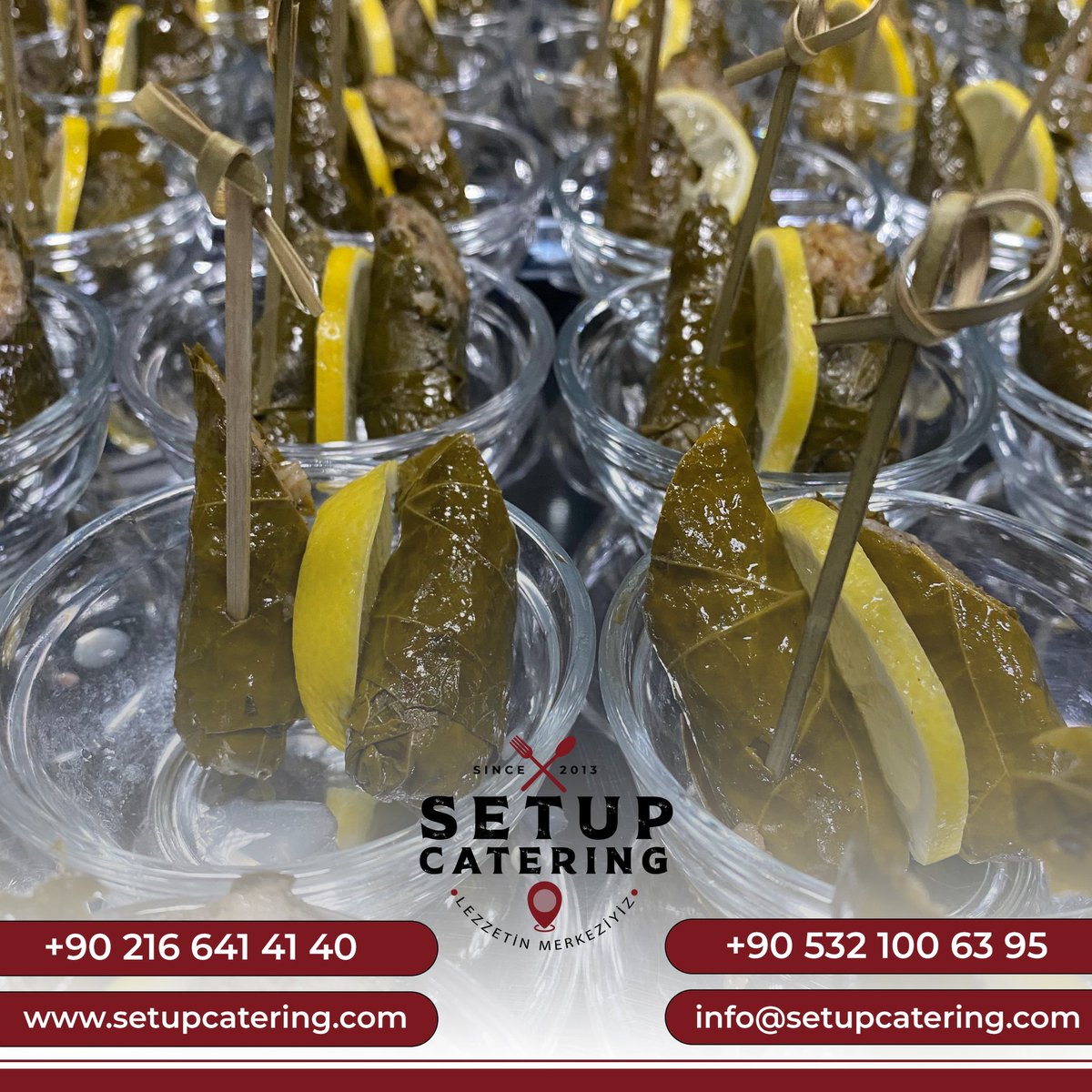 SetupCatering's tweet photo. ☎️ +90 216 641 41 40

📱+90 532 100 63 95

#nikah #nikahdaveti #nikahkokteyli #event #kokteylprolonge #organizasyon #küçüksukasrı #ajiahotel #millisaraylar #mecidiyekasrı #beykozmecidiyekasrı #istanbul #türkiye #teknededüğ��n #prolonge https://t.co/wvmiGdPqPL