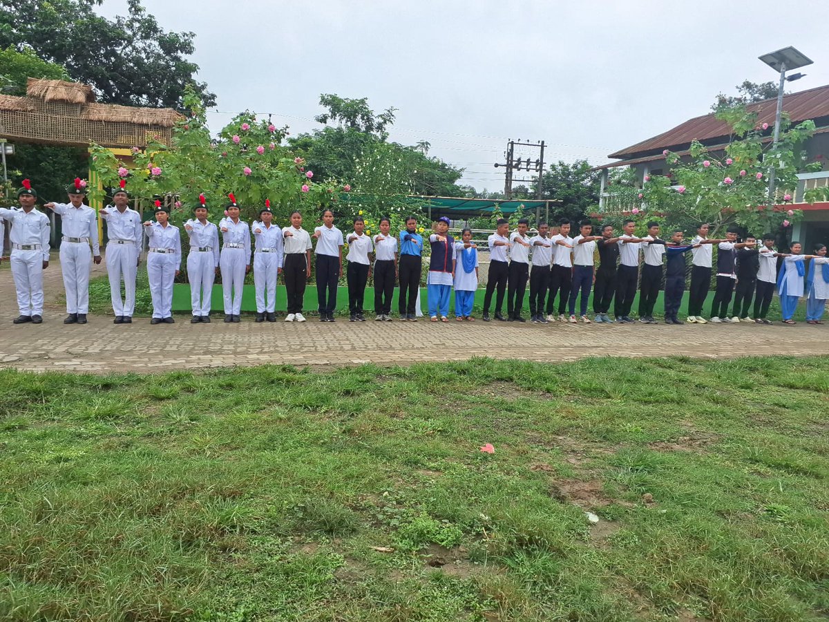 nccner's tweet image. HCDG College/ 49A Naval NCC Unit, Sivasagar! 🚩

Our cadets joined the March for Unity on 31 Oct 24 honoring Sardar Patel’s legacy of strength and unity. Together, we stride toward a united and resilient India! 🇮🇳💪

#MarchForUnity #49ANCC #UnityInDiversity #Sivasagar