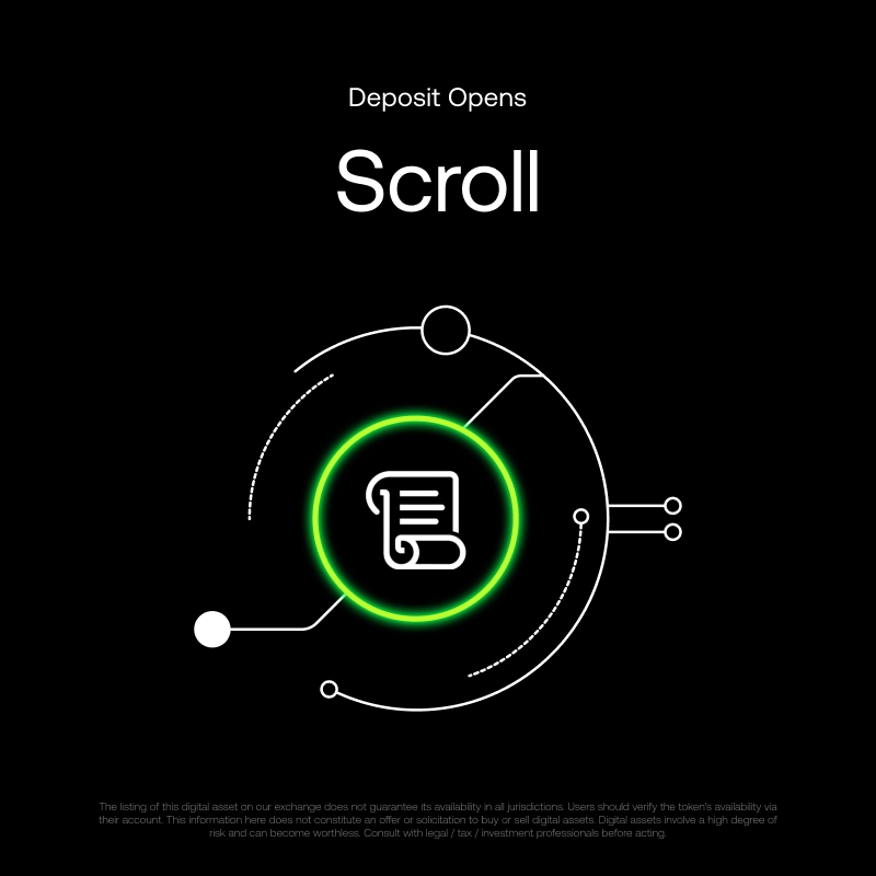 📢 #NewListing 

#OKX will list $SCR <a href="/Scroll_ZKP/">Scroll</a>! 

🟢 $SCR/USDT Spot trading begins at 8:00 AM on November 4th (UTC)

More: bit.ly/3Yxvn8m