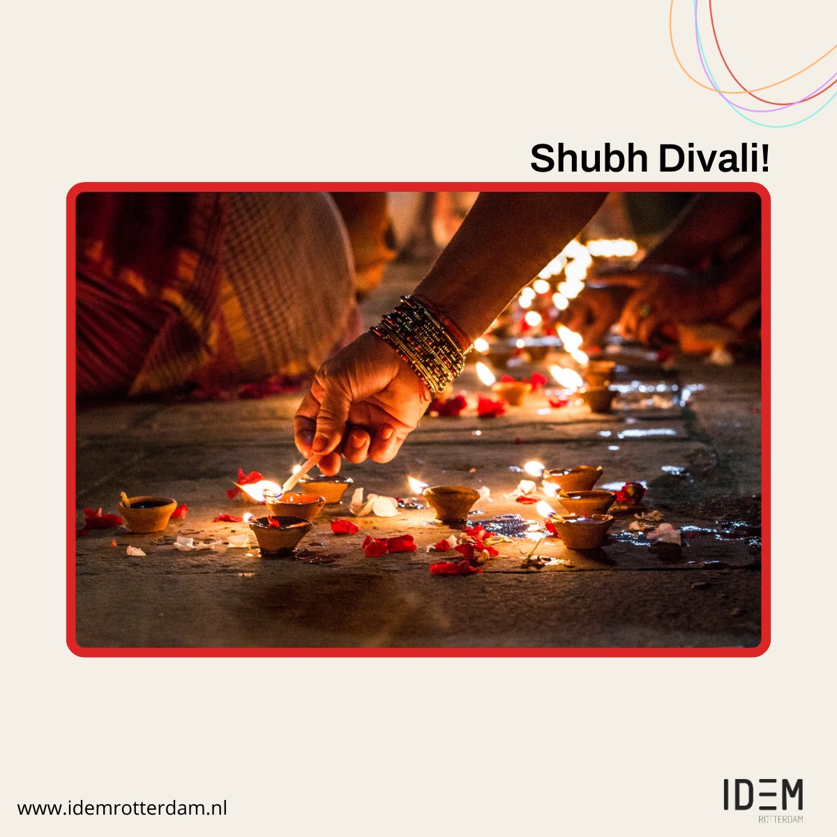🕯 Shubh Divali! 🕯

🎆🌟 Wij wensen hen die dit feest van het licht vieren een mooi samenkomen, om samen lichtjes aan te steken en reflectie, vernieuwing en saamhorigheid te vieren.

#Divali #ShubhDivali #Lichtbovenduisternis #IDEMRotterdam