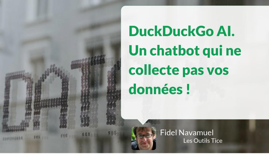 outilstice's tweet photo. Vous pouvez utiliser DuckDuckGo AI Chat pour des activités telles que la recherche documentaire, l'aide à la rédaction, l'entraînement à l'oral et des exercices de traduction.

Read more 👉 https://t.co/8rIN1uwnSv

#IA #ethique https://t.co/mSvSPg5TWC