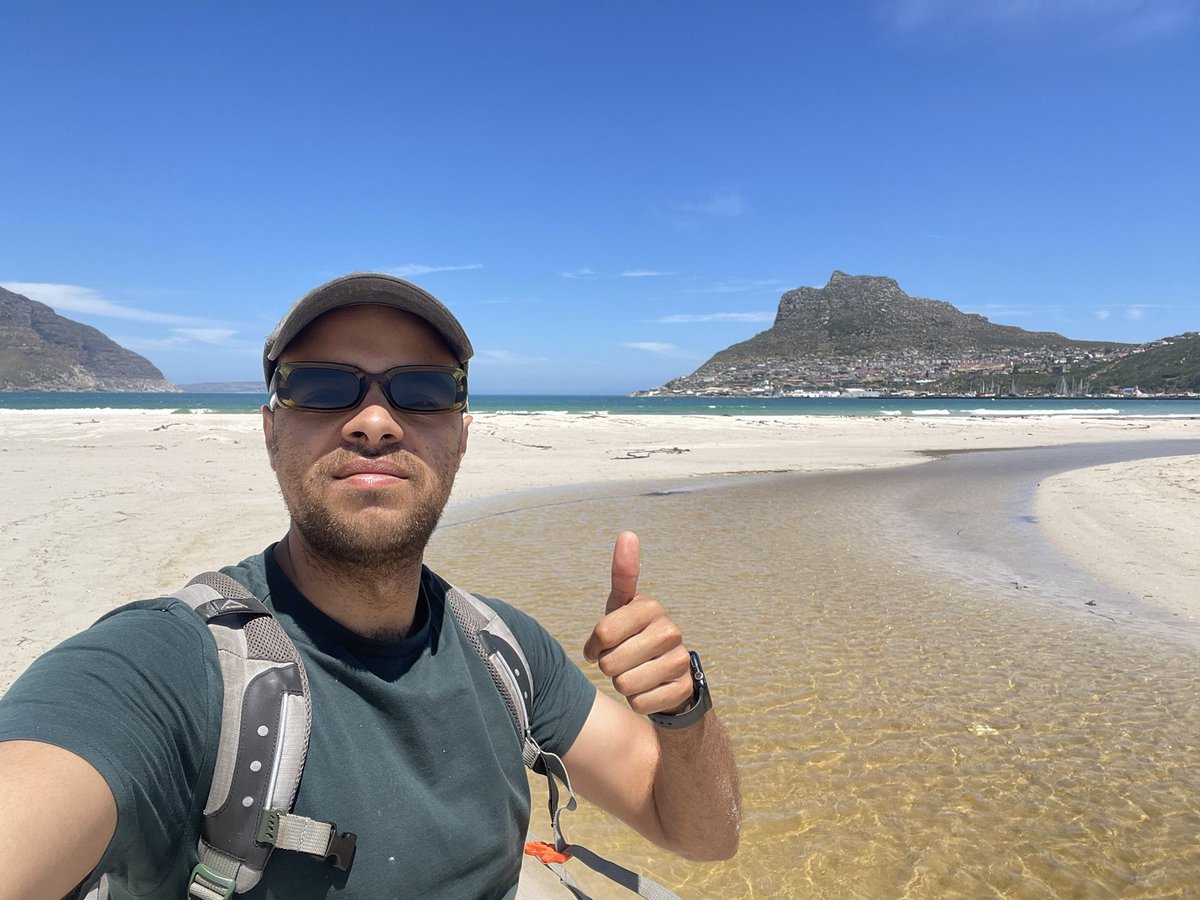alexlansdowne's tweet photo. #KnowYourRiver 

Some fantastic biodiversity along the lower reaches of the Disa/Hout Bay River, in no small part to community conservation. I found two individuals of this cool Psoralea species! 

Great to see estuary fish in the river mouth too! A positive sign that this river has some life in it.

The Hout Bay river has some serious challenges but where the community has taken ownership, the river is better off. 

Thanks for walking with me today!