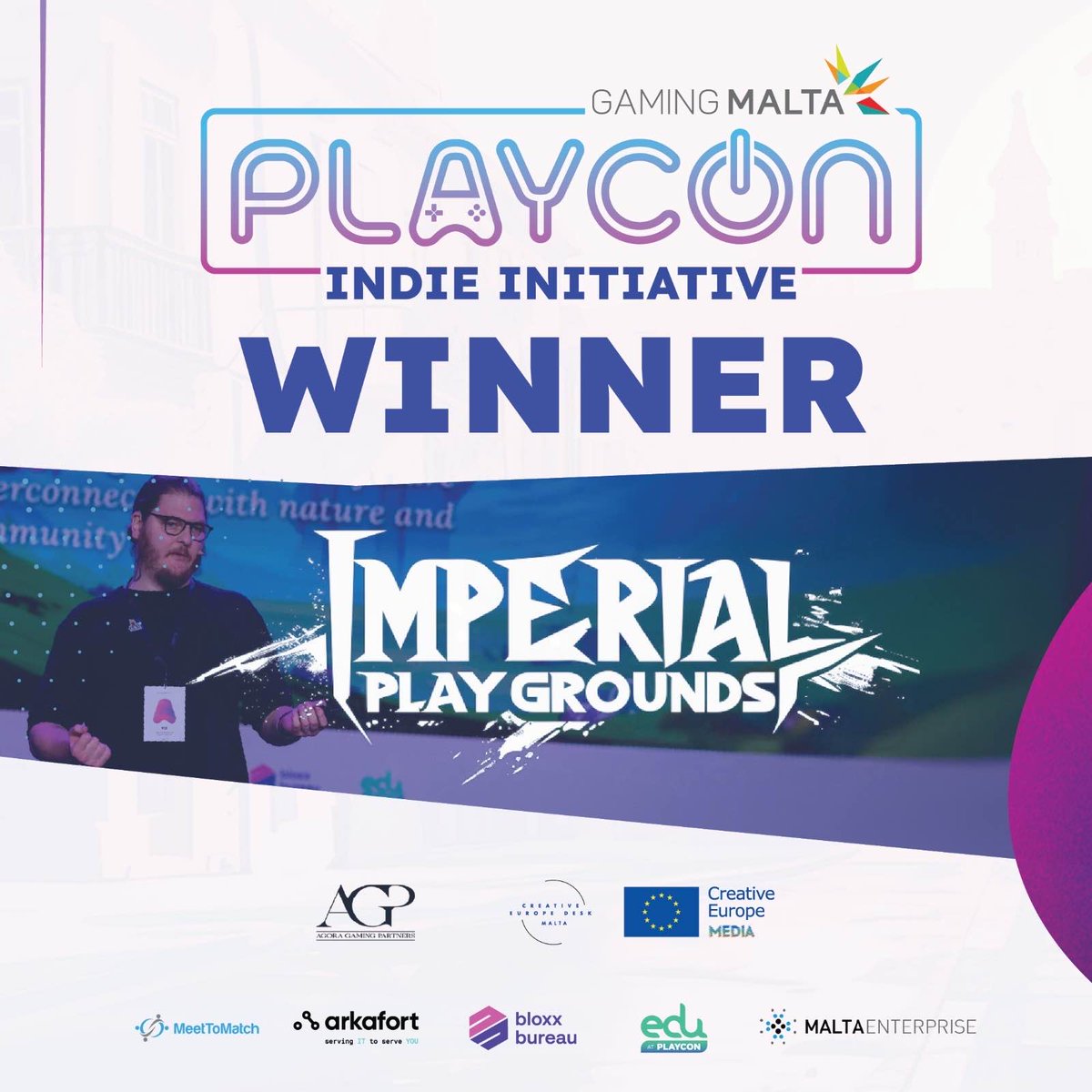_ProjectSolar_'s tweet image. 🏆 We're excited to share that we won the PLAYCON 2024 Indie Initiative in Malta! Huge thanks to @GamingMalta, @AGP_advisory , @playconmt and to everyone who made this possible! Can’t wait to return next year with Project Solar at our own booth!

#playcon2024 #indieinitiative