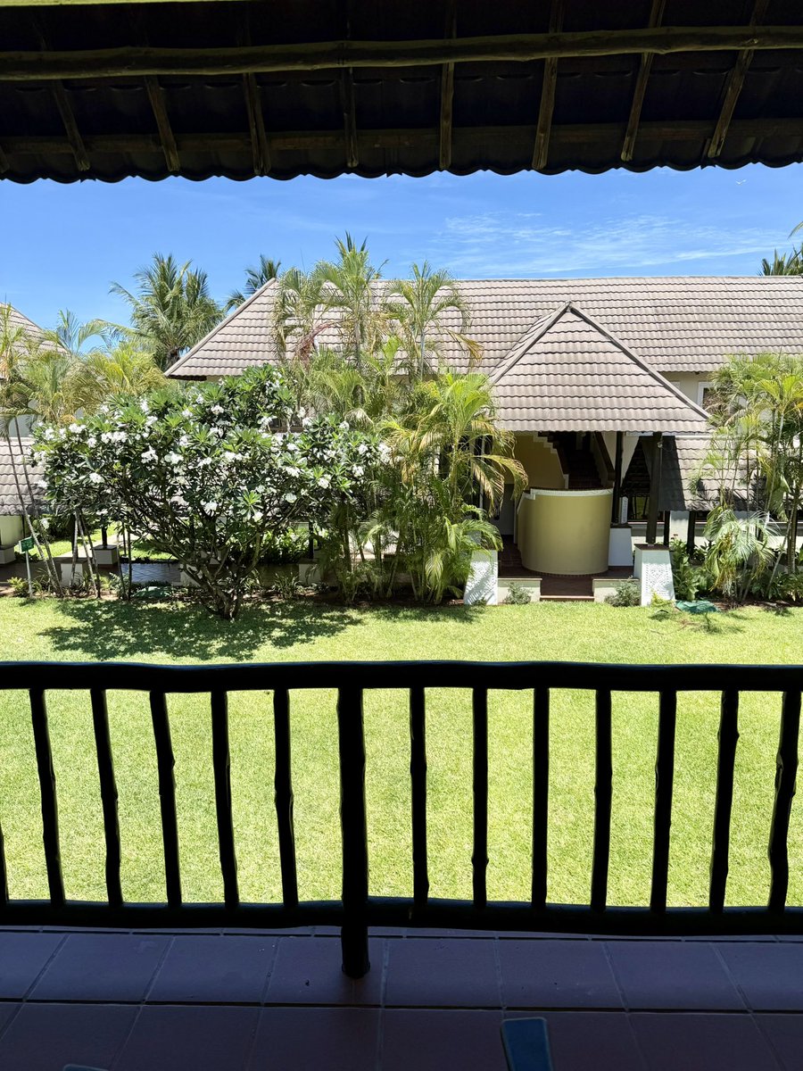 View from my room in Dar Es Salaam.