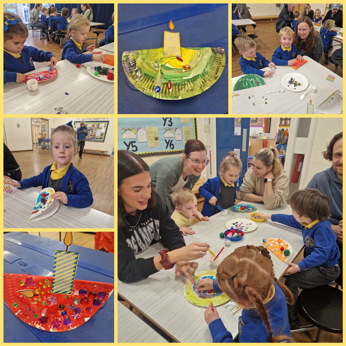 JamesBrindleyPS's tweet image. Nursery had a lovely time creating diwali lamps using paper plates. It was lovely to have some of the parents joining us too!
#eyfs #nursery #expressivearts
#diwali