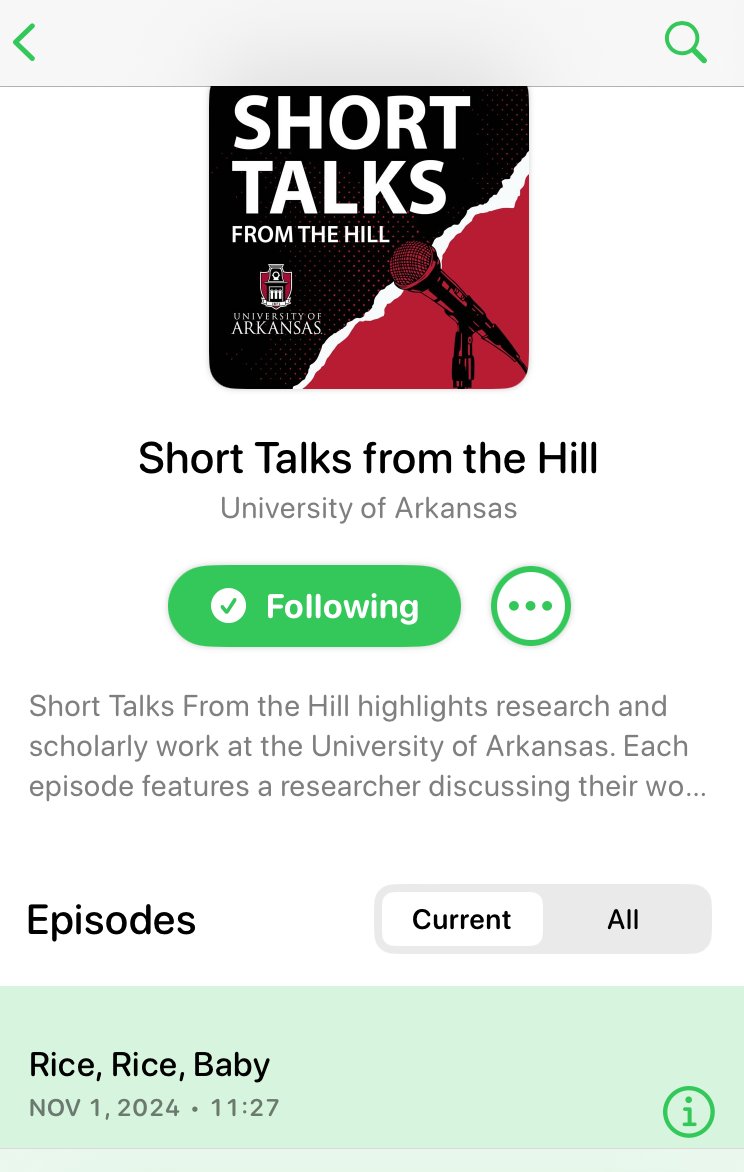 Unfortunately, this is not about me.