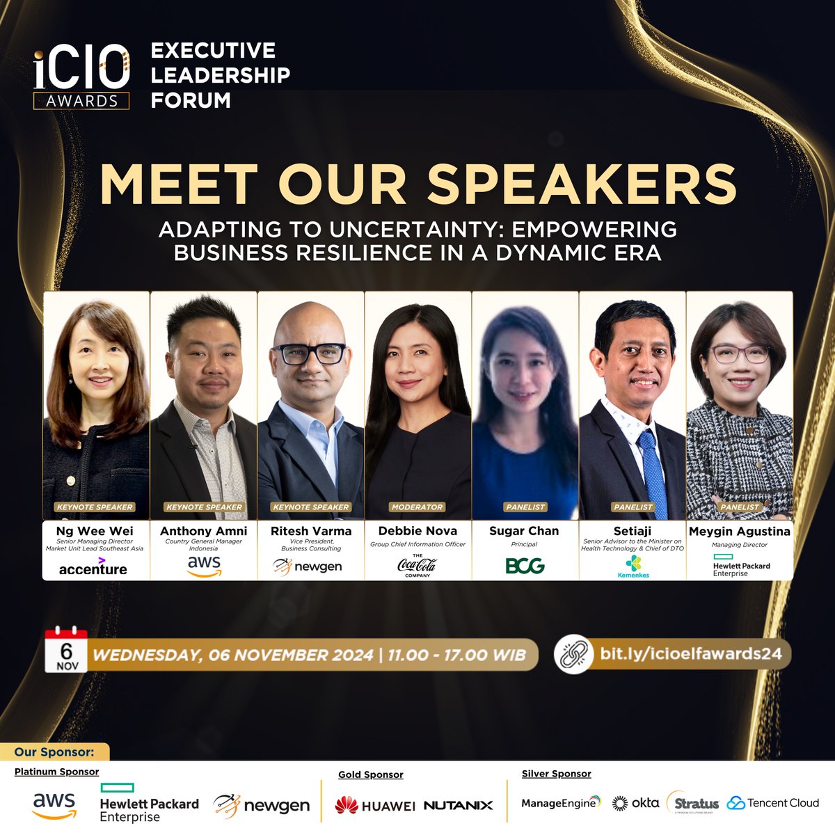 iCIOCommunity's tweet image. Are you ready to be inspired? Meet our speakers for the Executive Leadership Forum 2024!

Take part and engage deeply in discussions that will empower you to strengthen organizational resilience and effectively navigate challenges.

#iCIOCommunity #iCIOAwards #ELF2024