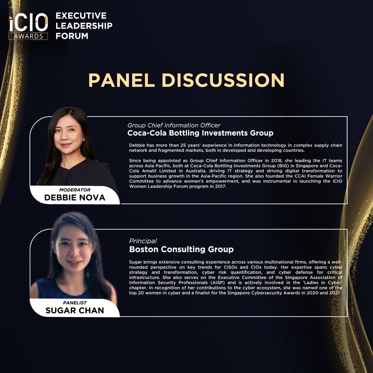 iCIOCommunity's tweet image. Are you ready to be inspired? Meet our speakers for the Executive Leadership Forum 2024!

Take part and engage deeply in discussions that will empower you to strengthen organizational resilience and effectively navigate challenges.

#iCIOCommunity #iCIOAwards #ELF2024