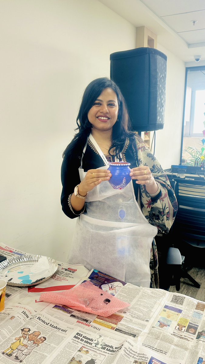 Diwali celebrations at <a href="/okta/">Okta</a> ✨ Grateful to work with a team that values traditions. Here’s to a year full of light and happiness! 🌟 #Diwali #FestivalOfLights