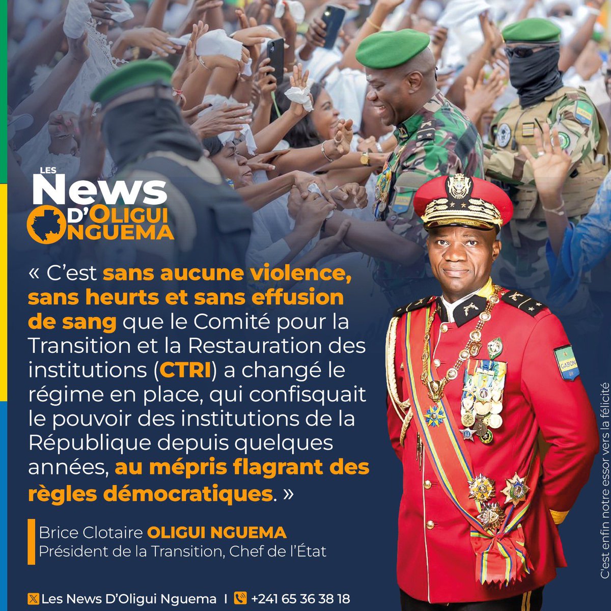 Les News D’Oligui Nguema tweet media