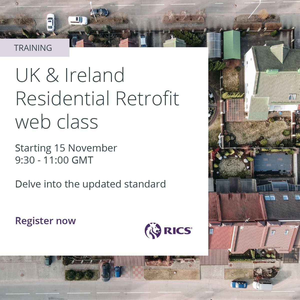 🏡 Led by experts including Larry Russen FRICS, author of the standard, you'll gain practical insights and strategies to optimise retrofit project success.  
Register now: ms.spr.ly/6013WuUAX