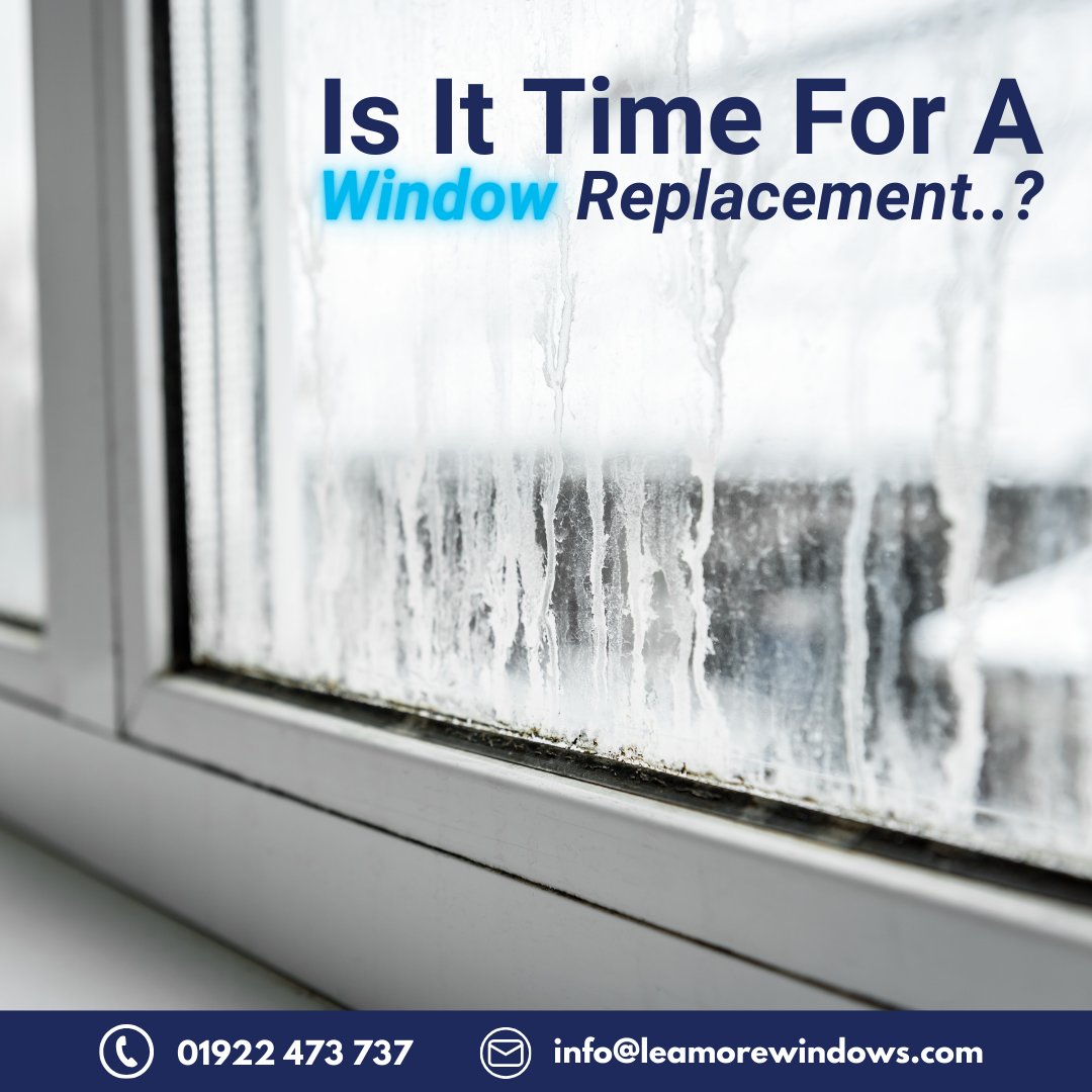 Windows becoming drafty? Condensation between panes? Had a sudden spike in energy bill?

Then it might be time to replace your windows! 🪟

With over 40 years experience you're in safe hands with Leamore.

Follow this link for more information... brnw.ch/21wOire