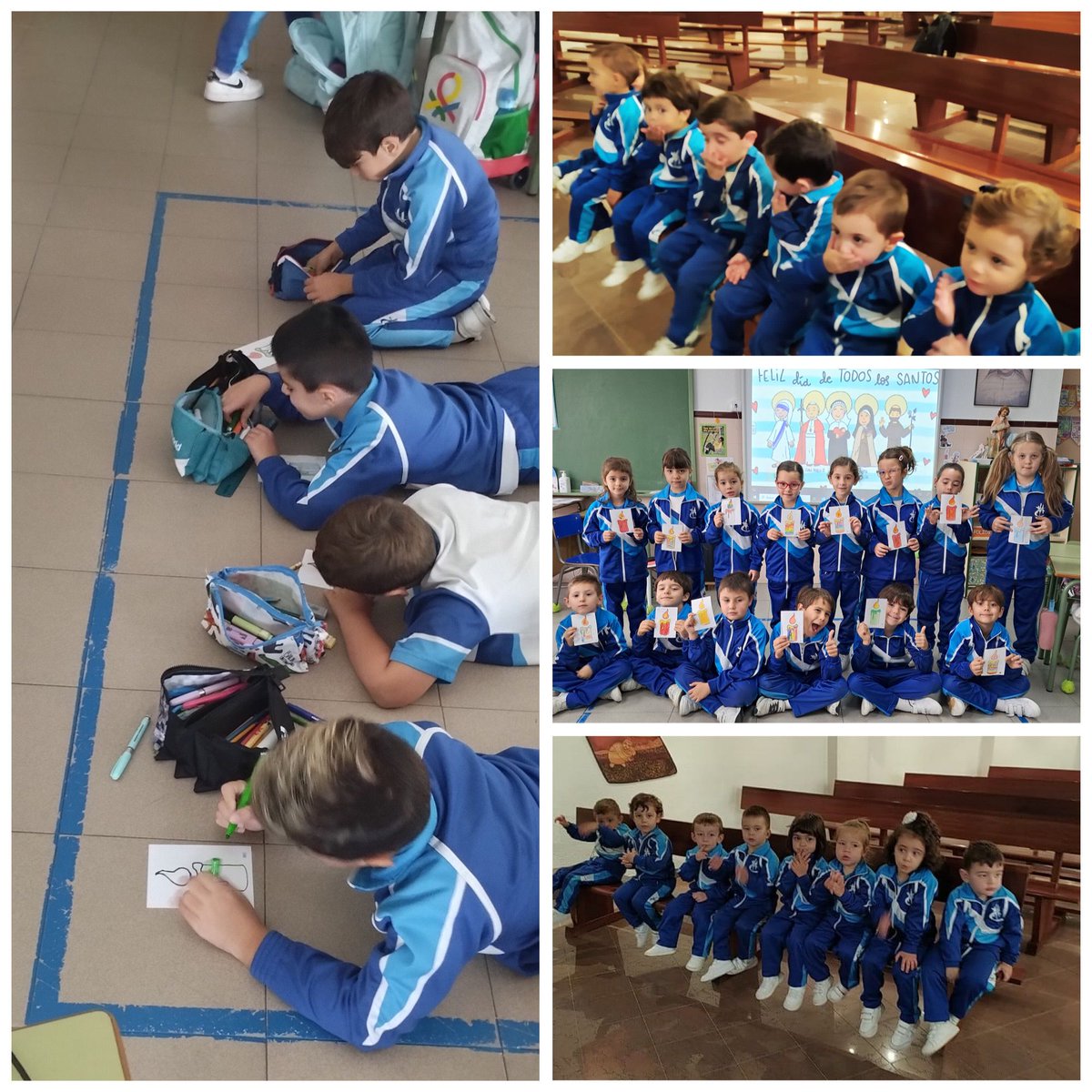 🗓 Ayer, 31 de octubre, los alumnos de todas las etapas educativas han podido festejar el día De los Santos 😇 dedicándo un ratito a la oración 🙏🏻 y el aprendizaje de la vida de las personas Santas. Más ℹ️👉🏻 buff.ly/3YpWh25 
#consolacióneduca #villacañas #Auténticos