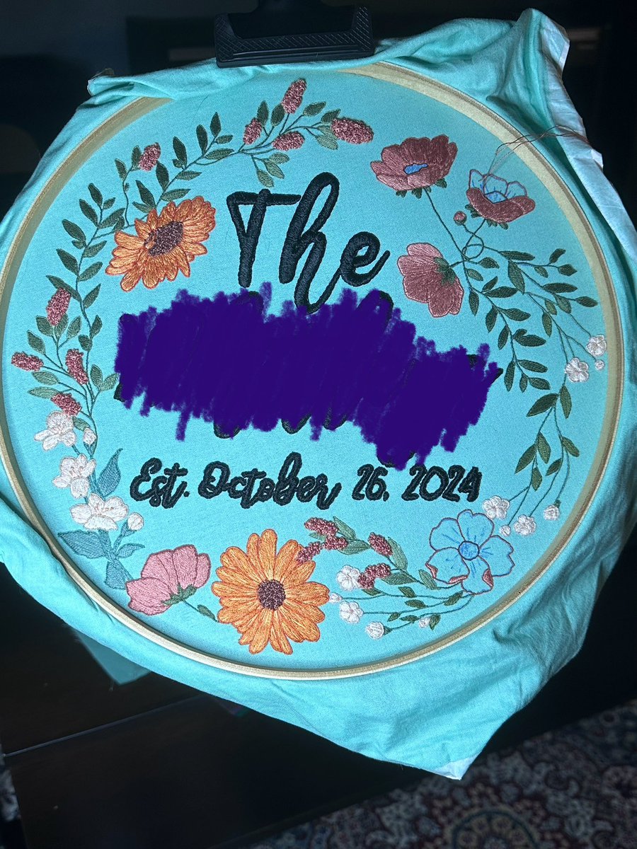 Where I started stitching Monday vs where I’m starting this morning. 

Total time stitching: 36 hours 😮‍💨