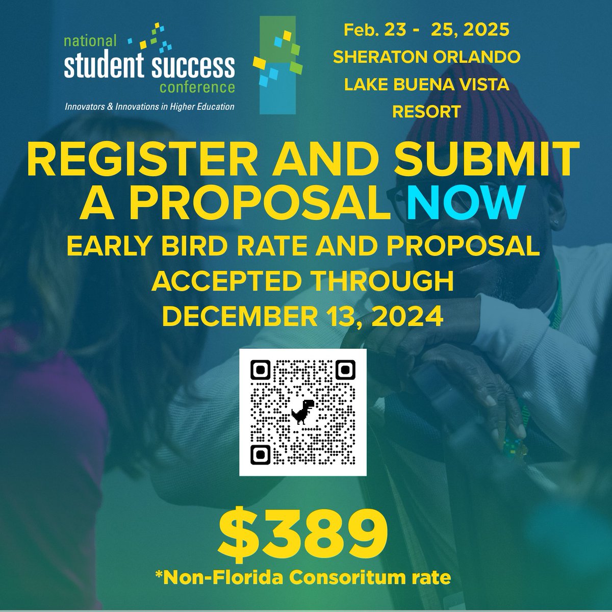 National Student Success Conference (@nssconf) on Twitter photo 2025 <a href="/NSSConf/">National Student Success Conference</a> - Empowering Tomorrow’s Graduates: Unleashing Potential through Adaptive Strategies
Early bird registration and Submit a Presentation Proposal! Higher Education's best student success champions are returning to Florida in February 2025!
ow.ly/flLR50TXAR5 2025 <a href="/NSSConf/">National Student Success Conference</a> - Empowering Tomorrow’s Graduates: Unleashing Potential through Adaptive Strategies
Early bird registration and Submit a Presentation Proposal! Higher Education's best student success champions are returning to Florida in February 2025!
ow.ly/flLR50TXAR5