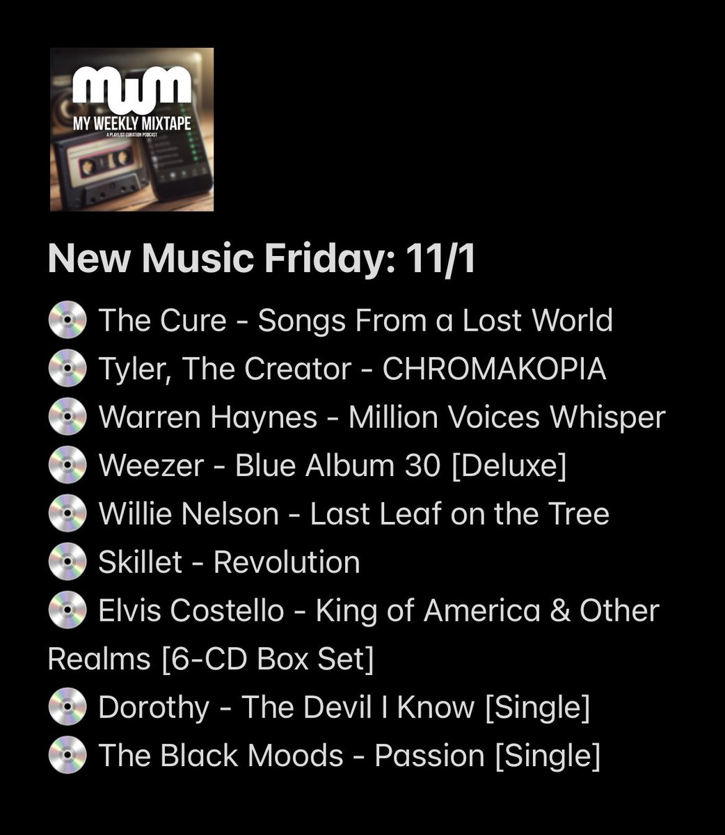 It's New Music Friday! 

What do you have queued up to check out today?