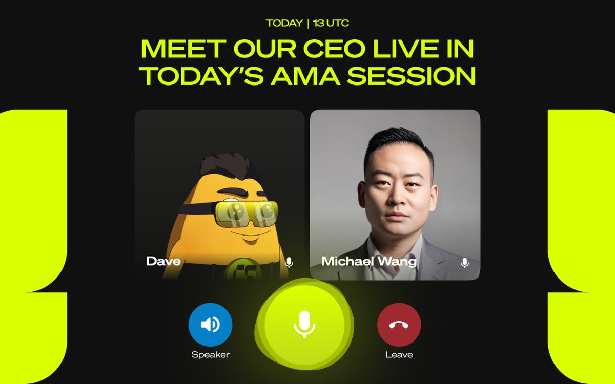 😎 Meet our CEO live in today’s AMA session!

Join us today at 13:00 UTC in our Telegram channel for an exclusive AMA session with Michael Wang, our visionary new CEO and a renowned expert in AI and blockchain.

Click here: t.me/CyberFinanceNe…

Michael will share insights on