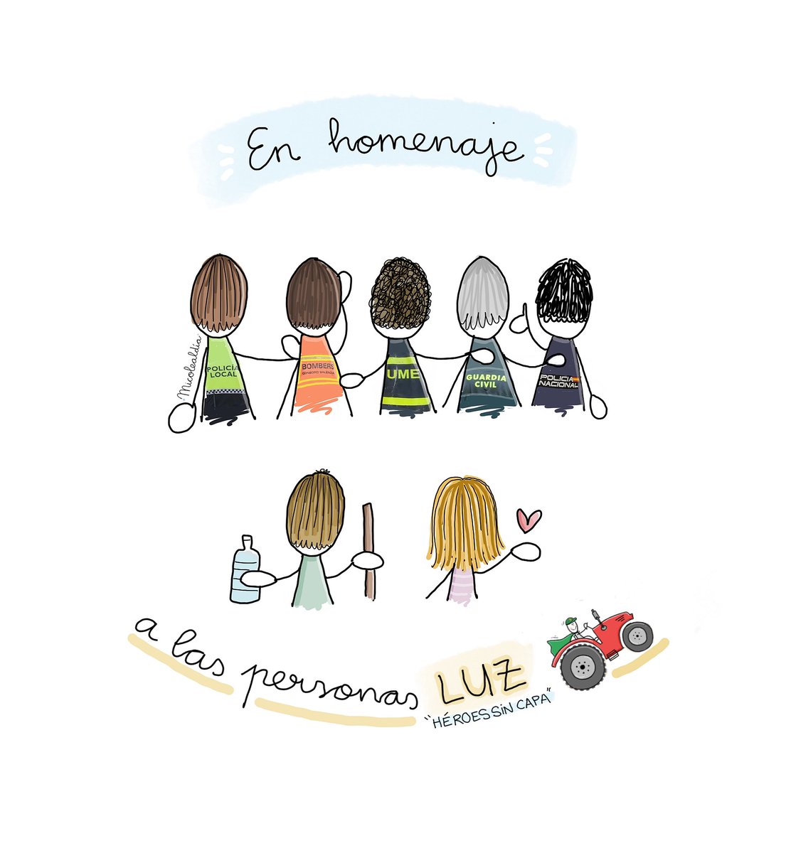 En homenaje a todas esas personas que son LUZ en la oscuridad. GRACIAS.

Las muestras de ayuda y solidaridad están salvando vidas y devolviendo esperanza. Este mundo tan gris, necesita más personas así.

#gracias #personasluz #esperanza #dana #catástrofe #inundaciones