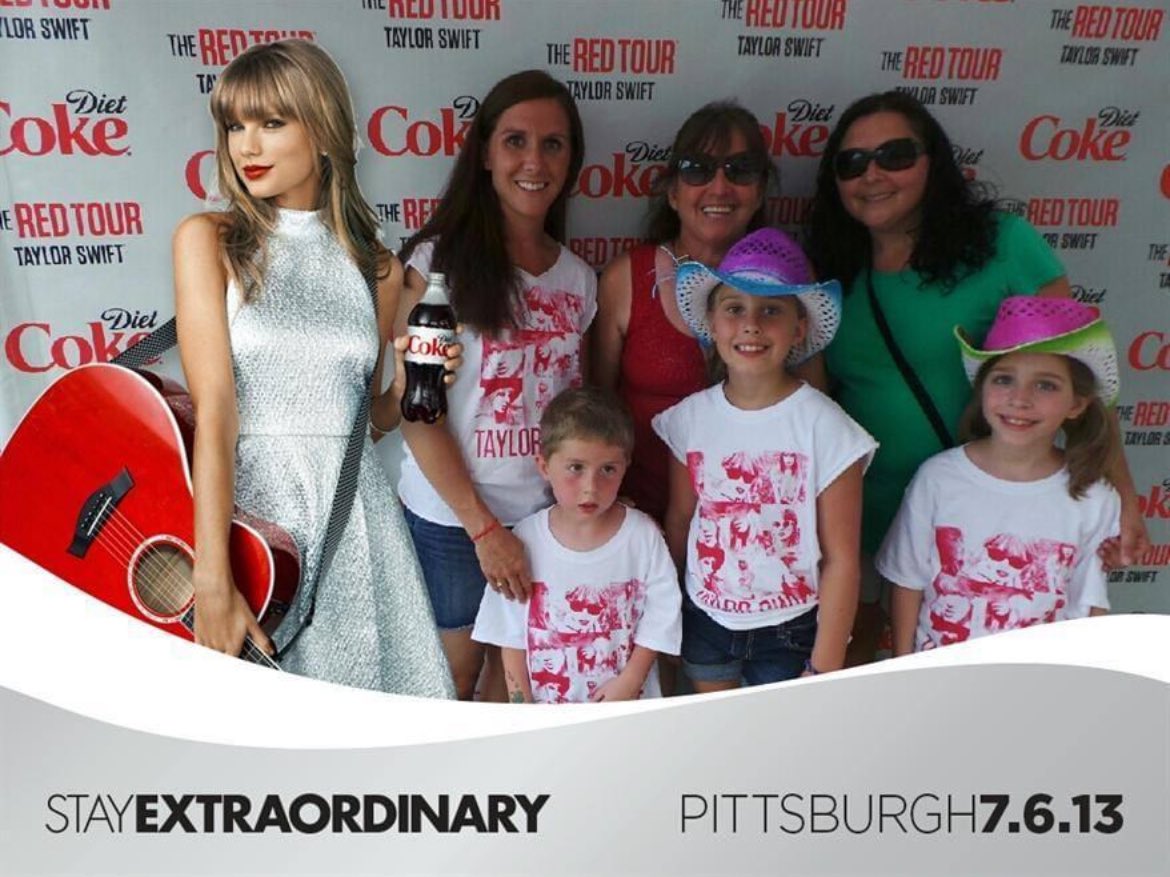 ConfortiEllie's tweet photo. @erastourticks @LucasOilStadium would give my heart and soul for these. my best friend and I want to go so bad. i went to speak now and red tho !!! i’m the one in the middle bottom row 😅 https://t.co/qJCwhGh7WQ