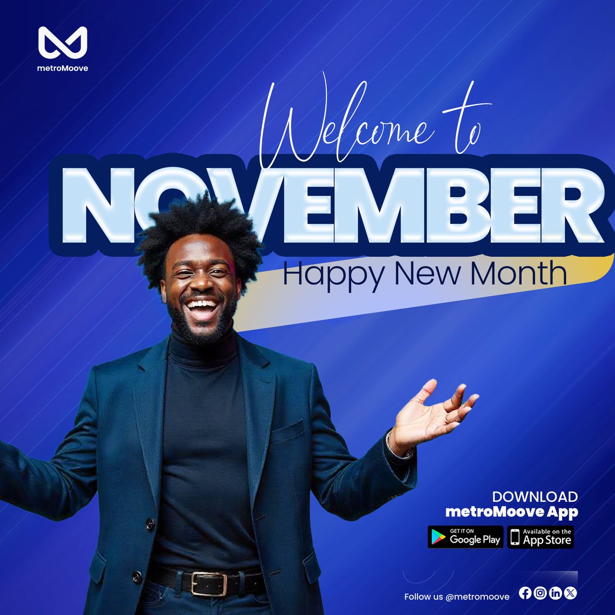 metromoove's tweet photo. Just wanted to wish you a beautiful start to November! May this month bring you as many smiles and great moments as you deserve. 😊 Here’s to fresh starts, good vibes, and maybe more reasons for us to hang out! 😌✨

Happy new month! 🌻 https://t.co/Pb66m1BnYN