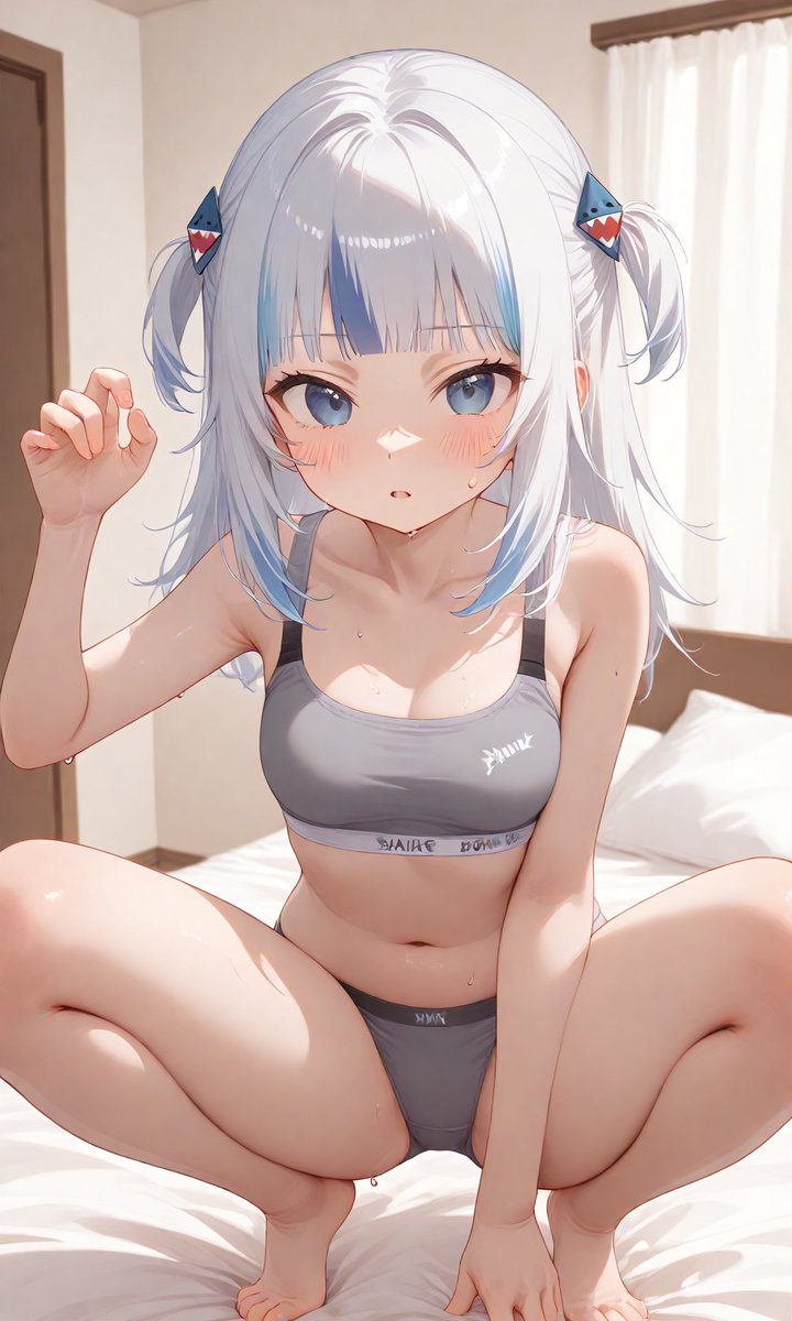 Shin_Aiart_'s tweet photo. 【リクエスト】
ホロライブENのGawr Guraさん 🔱(スポブラ・M字) https://t.co/r35EA6QSc5