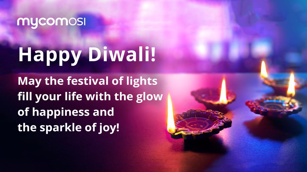 Wishing all of our friends, colleagues, customers, partners, and their families, a very happy time on Diwali! May the brightness of Diwali lead us all to peace, joy, knowledge and success.