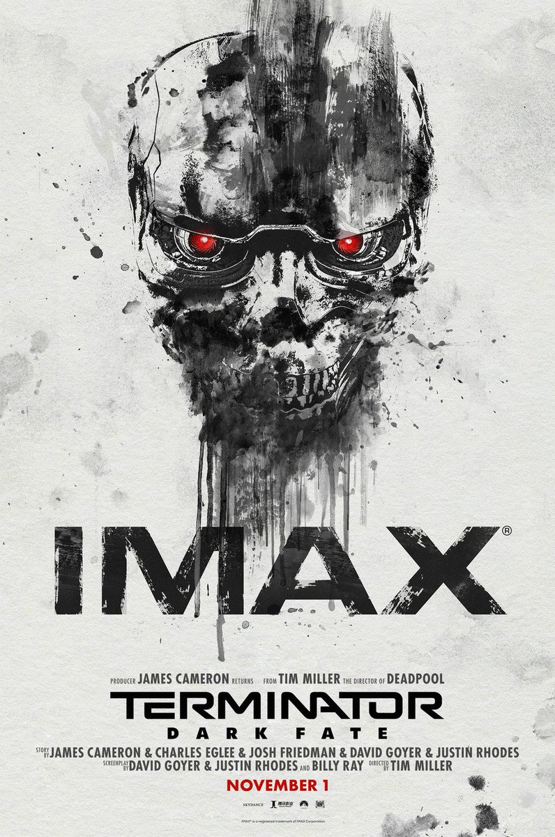 #2019년 #터미네이터_다크페이트 #IMAX #용아맥 #팀밀러 #맥켄지데이비스 #아놀드슈왈제네거 #린다해밀턴 #나탈리아레예스 #가브리엘루나 (2019) Terminator:...