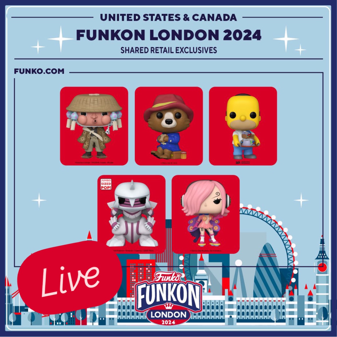 FunkoPOPsNews's tweet photo. FunKon is now live!
Linky ~ https://t.co/7YNWkklfYo
#FunKon #FunKonLondon #FPN #FunkoPOPNews #Funko #POP #POPVinyl #FunkoPOP #FunkoSoda https://t.co/ijTwx1WQiD
