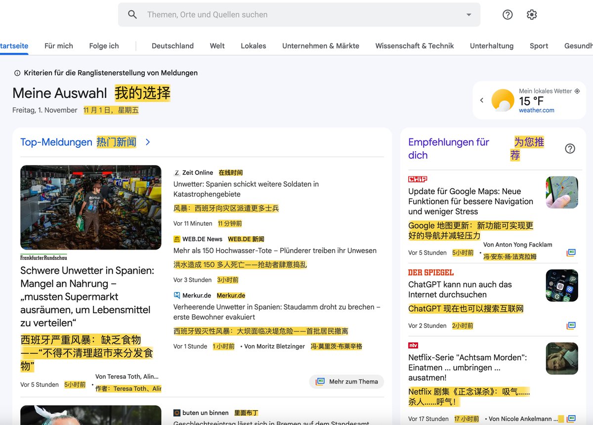 Deep_Translate's tweet image. Want to stay updated on global news?  With DeepTranslate, browse Google News in any language and get insights from around the world—no language barriers! Where’s your first stop? 
Try it now: deeptranslate.ai 
 #AITranslation  #リアルタイム翻訳 #AI번역  #WebTranslation