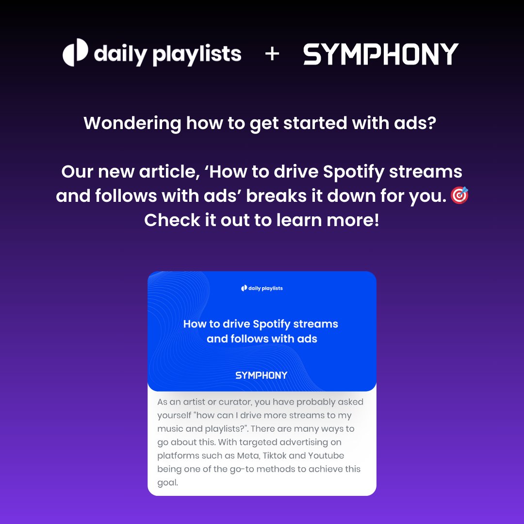 Daily Playlists tweet media
