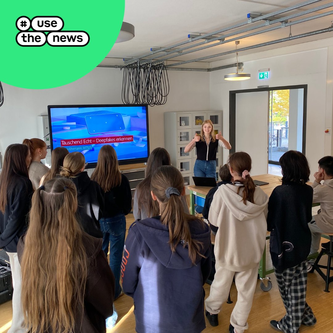 #UseTheNews (@usethenews2024) on Twitter photo Newscamps in München und Berlin 🎉
Spannende Panels, Workshops und interaktive Games: Wir haben auf der Media For You von <a href="/StartIntoMedia/">Start Into Media</a> und in der Bezirkszentralbibliothek Pablo Neruda mit Schüler:innen über News gesprochen. Danke für diese beiden großartigen Newscamps! 👏 Newscamps in München und Berlin 🎉
Spannende Panels, Workshops und interaktive Games: Wir haben auf der Media For You von <a href="/StartIntoMedia/">Start Into Media</a> und in der Bezirkszentralbibliothek Pablo Neruda mit Schüler:innen über News gesprochen. Danke für diese beiden großartigen Newscamps! 👏
