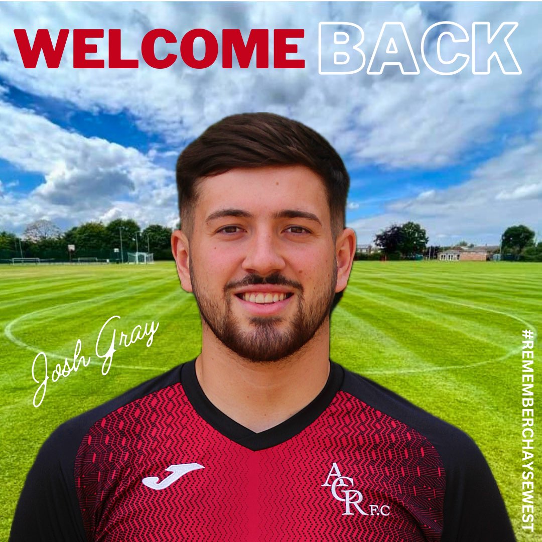 ACRFC1's tweet photo. 𝗡𝗘𝗪 𝗦𝗜𝗚𝗡𝗜𝗡𝗚𝗦, 𝗢𝗟𝗗 𝗙𝗔𝗖𝗘𝗦…

Alresford Colne Rangers are pleased to welcome @SamHume7 &amp; Josh Gray back home to the ACR family!

#rememberchaysewest
#ACRFC
#oneclubonelove https://t.co/Tnovqtdzaz