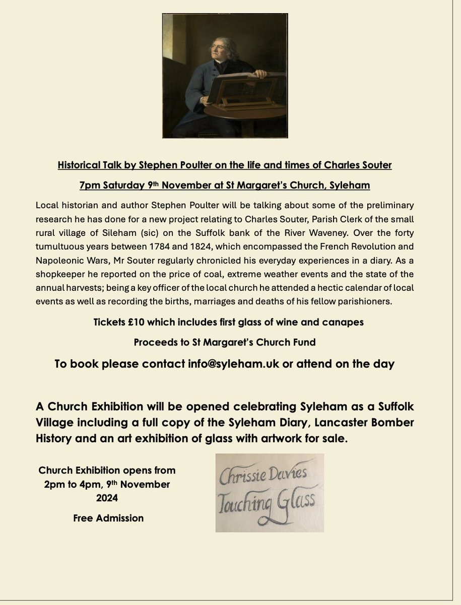 Another event in sunny Syleham Suffolk!