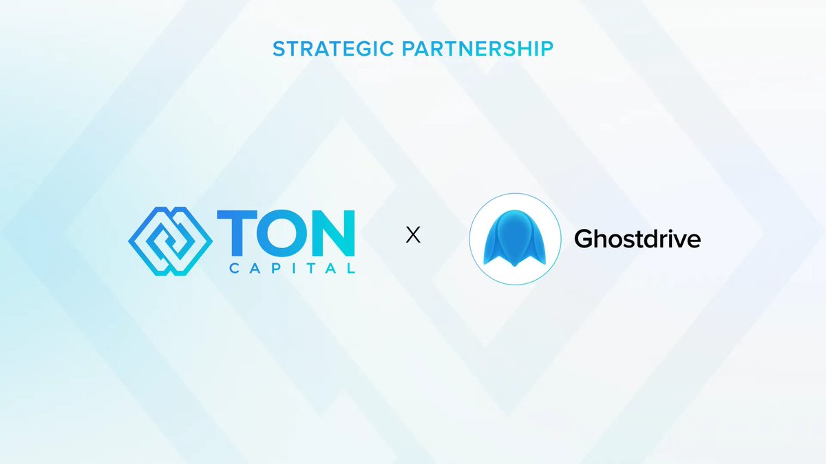 🌍 TON Capital Partners with GhostDrive 🌍

We’re thrilled to announce a new strategic alliance with @GhostDrive_Web3, a pioneer in decentralized storage solutions on Telegram! 🌟 GhostDrive joins us just in time for our highly-anticipated Airdrop Node Sale on the 8th of Nov,