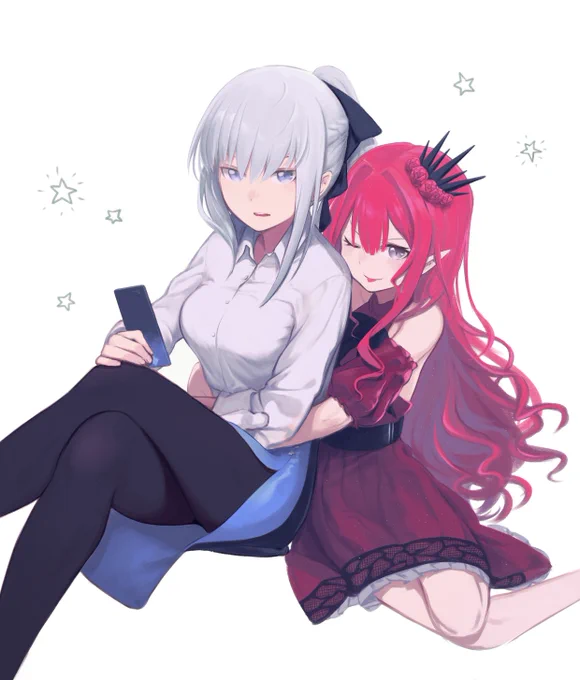 バーヴァンシー&モルガンピックアップおめでとう#FGO #バーヴァンシー  #モルガン 